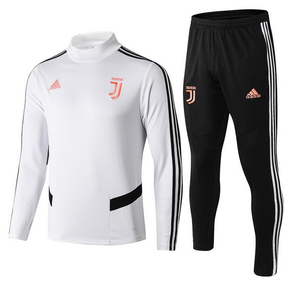 Chandal Del Niños Juventus 2019-2020 Blanco Negro Rosa